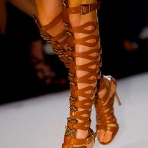 Gianvito Rossi for Altuzarra Embellished Cage Boot